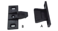 Hardware della mobilia che misura la mobilia di plastica di Peg Plug Holder For Panel della clip di sostegno di scaffale
