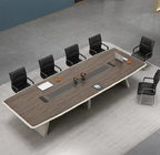 Ceo di lusso a forma di L esecutivo domestico di legno della mobilia della Tabella dell'ufficio