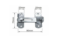 La serratura di porta Ss304 chiude la piccola dimensione resistente di stile moderno semplice 70x22mm