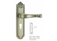 Forma chiave su misura resistente in lega di zinco durevole lunga di Corrison della maniglia di porta