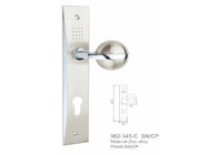 Maniglia di porta in lega di zinco leggera, ente lungo della serratura di durata della vita delle manopole di porta dell'entrata