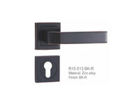 Maniglia di porta in lega di zinco moderna, progettazione su misura 58*85mm commerciale della maniglia di porta