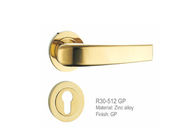 La maniglia di porta in lega di zinco cromata, tirata della porta tratta la lunghezza del cilindro 85mm di profilo