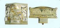 Angolo mobile di plastica funereo dorato dell'angolo di bara degli accessori della decorazione