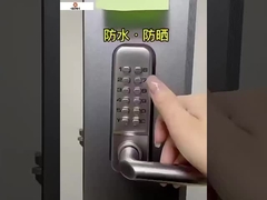 Blocco digitale WIFI Tuya APP Control Card Impronta digitale Intelligente elettrico alluminio scivolo Smart Door