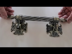 Settile di fiori decorativi a bordo incrociato