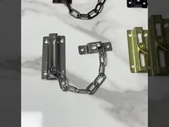 Serrature di porta in ottone Chiusura di porta di sicurezza europea notte durevole liscia