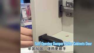 Ammortizzatore ad apertura ammortizzata Armadietti Cerniere per porte Sistema push-to-open per bagno Cucina Soggiorno