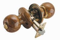 Serratura a cilindro sferica spazzolata della porta della manopola di acciaio inossidabile del metallo per le porte della famiglia