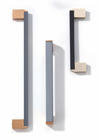 Anodizzazione di alluminio cassetto tirare maniglia porta forno stile moderno