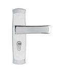 Legatura di alluminio leva porta maniglia serratura di sicurezza ingresso acciaio inossidabile ossidazione con piastra