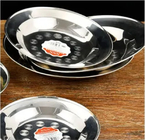 Piatti di miscelazione in acciaio inossidabile resistenti piatti di insalata in metallo piatti per cucinare preparazione del forno