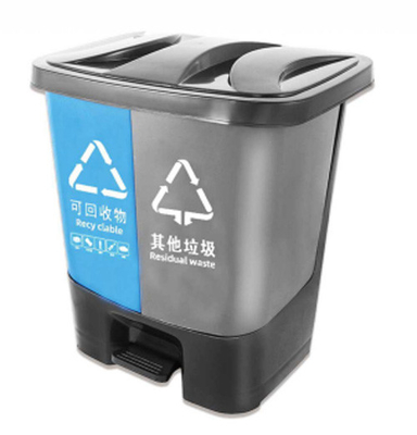 Produttore 120l 240l 360l 660l 1100l grande bidone di plastica con ruote all'aperto