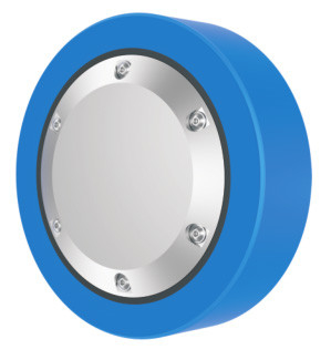 Ruota a rotaia per bagagli con rivestimento in zinco per la movimentazione senza sforzo dei bagagli