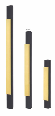 Modern Black Aluminium Furniture Handle Kitchen Cabinets Door Drawer Pull Handle Wardrobe Long Handle