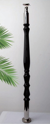 Scalinate interne Baluster acrilico a cristallo Maniglia Pilastri acrilici Posti Scalinata e balcone