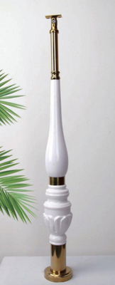 Scalinate interne Baluster acrilico a cristallo Maniglia Pilastri acrilici Posti Scalinata e balcone