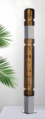 Scala acrilica interna di alta qualità ringhiera scalinata di plastica manubrio cristallino pilastro scalinata acrilica trasparente baluster
