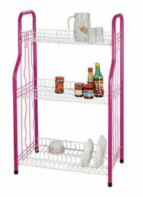 4 Livello Standing Tipo Cucina Piatto Cucina Rack Piatto Asciugatura Rack Piatto Rack Con U Net Forma Cesto Non Pieghevole