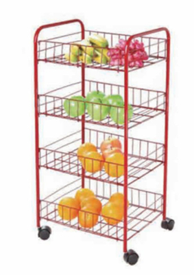 FIRST HORST Fabbricante 4 livelli Large Size Silver Coating Cucina Deposito Vaso Rack Drainer In stock