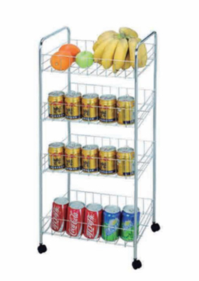 FIRST HORST Fabbricante 4 livelli Large Size Silver Coating Cucina Deposito Vaso Rack Drainer In stock