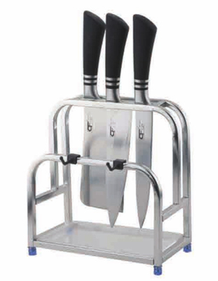 Stando Stile Acciaio inossidabile Multifunzione utensili da cucina di stoccaggio coltello porta posate