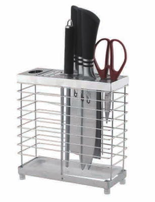 Stando Stile Acciaio inossidabile Multifunzione utensili da cucina di stoccaggio coltello porta posate