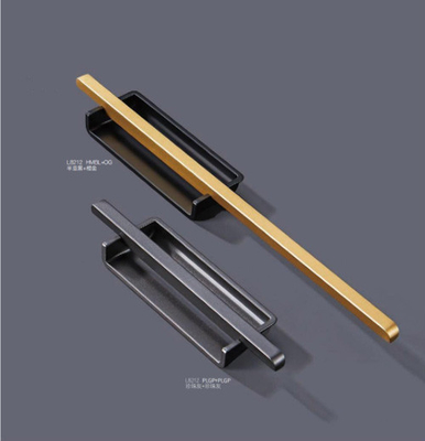 Manicotto porta armadietto Cucina di plastica nascosto cassetto intagliato Manicotto di tiraggio a scarico
