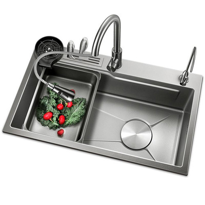 Nano cucina 304 in acciaio inossidabile lavandino piccolo fatto a mano serbatoio singolo Undercounter vasca da bagno lavandino all' ingrosso dalla fabbrica cinese