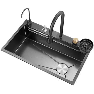 Nano cucina 304 in acciaio inossidabile lavandino piccolo fatto a mano serbatoio singolo Undercounter vasca da bagno lavandino all' ingrosso dalla fabbrica cinese