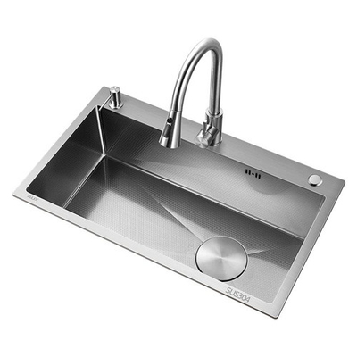 Nano cucina 304 in acciaio inossidabile lavandino piccolo fatto a mano serbatoio singolo Undercounter vasca da bagno lavandino all' ingrosso dalla fabbrica cinese