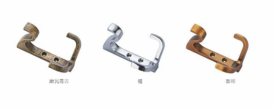 Hook di giacca in doppio tessuto europeo Hook di metallo Hook di abbigliamento moderno Hook per camera da letto