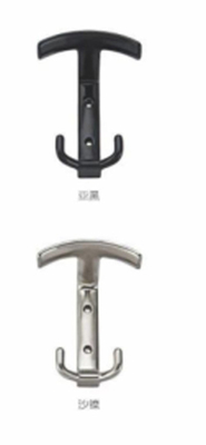 Hook di giacca in doppio tessuto europeo Hook di metallo Hook di abbigliamento moderno Hook per camera da letto