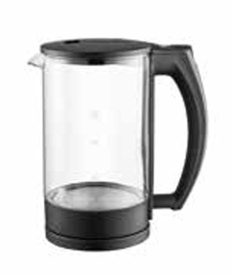 1.8L Caldaia elettrica di vetro calda con luce blu a bollire Funzione di spegnimento automatico