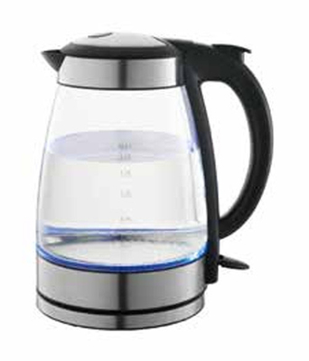 Cisterna di vetro a riscaldamento rapido a corpo di vetro borosilicato OEM multifunzionale