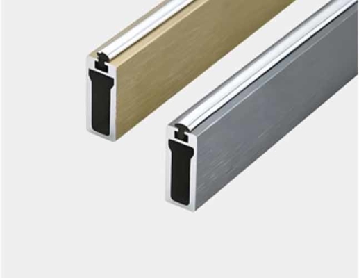 Arredo in alluminio pesante accessori per vasca da bagno abbigliamento pendente bastone rotondo e ovale armadio bastone con supporto