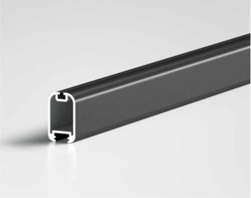 Arredo in alluminio pesante accessori per vasca da bagno abbigliamento pendente bastone rotondo e ovale armadio bastone con supporto