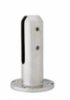 Perforazione a base di acciaio inossidabile senza cornice tipo quadrato piscina recinzione di vetro ringhiera Spigot