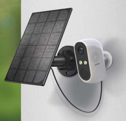 2 Lenti 8MP 4K Wireless Nord America 4G LTE Energia solare Sorveglianza di sicurezza Fotocamera PTZ Esterno 4G Sim Card Camera CCTV solare