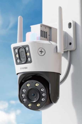 Hot Smart Home WIFI Camera 1080P PTZ WIFI Outdoor Impermeabile IP66 Wireless IP Camera CCTV PTZ Camera