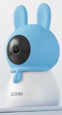 Monitor per bambini wireless di alta qualità da 5 pollici con visione notturna, sensore di temperatura integrato