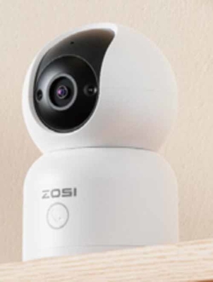 Monitor per bambini wireless di alta qualità da 5 pollici con visione notturna, sensore di temperatura integrato