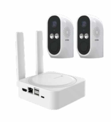 Attrezzature di sicurezza Fotocamera WIFI a doppia lente 4MP HD