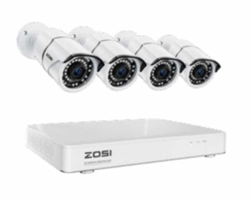 4ch 8ch Wifi Camera System 3mp Kits Sicurezza con telecamere IP wireless