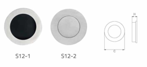 Solid U Shaped Handle 304 Stainless Steel For Industrial Instrument Equipment Cabinet Drawer Wire Drawing Silver Carton