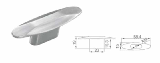 Stainless Steel SUS304 Knobs Furniture Brass Door Knob And Handle Decorative Drawer Handicrafts Horn Knobs