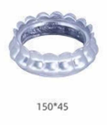 80X80 Leggio di alluminio Corrimano Balcone Traliccia Scala Corrimano Pistola Capo picco Copertura Sedile del cuore