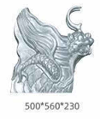 50x50 65x65 Decorative base quadrata di alluminio rotondo