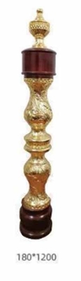 Staircase Renovation Staircase Column Aluminum Brass Staircase Post per balcone moderno Staircase Column