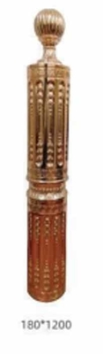 Moderno Design Indoor Aluminum Stair Baluster Ornamental Aluminum Stair Railing